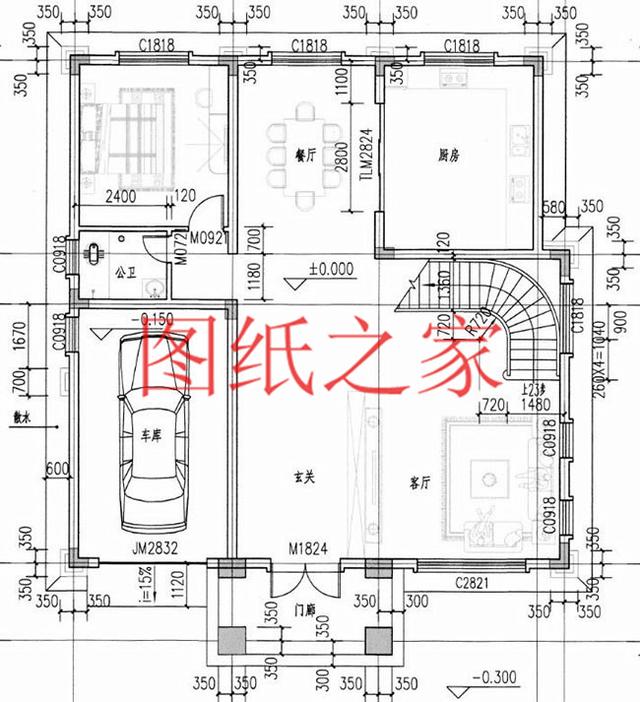 歐式三層農村別墅，13X15米、15X13米還帶露臺，美觀大氣上檔次！