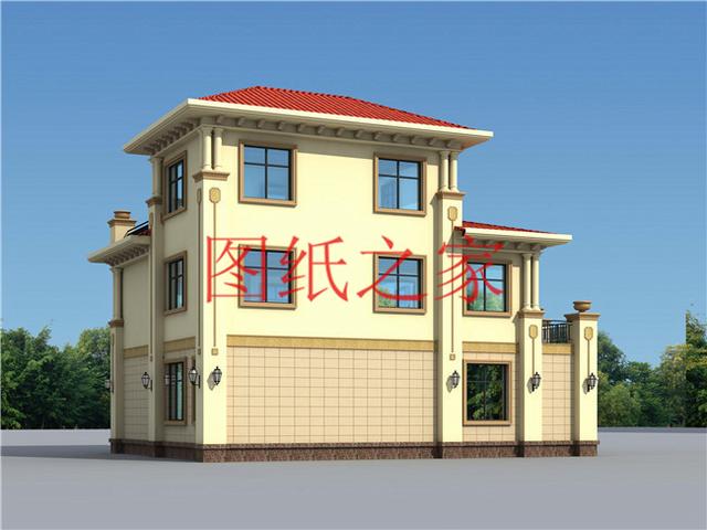 5套15X13米農村三層別墅，家是避風港，需要用心來建造！