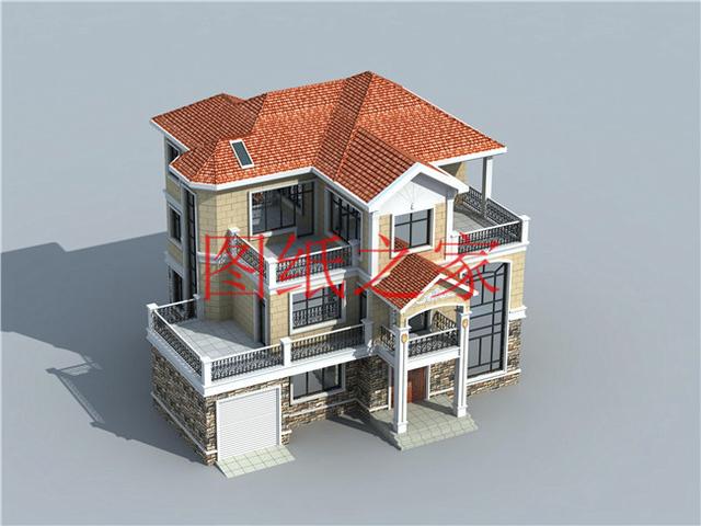 5套15X13米農村三層別墅，家是避風港，需要用心來建造！