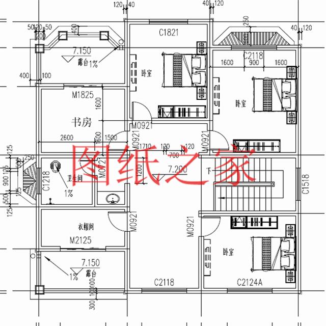 5套15X13米農村三層別墅，家是避風港，需要用心來建造！