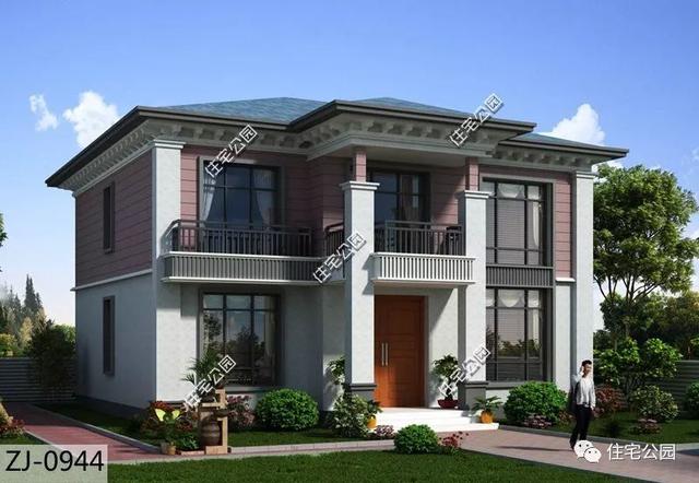 農(nóng)村建房就得帶堂屋！面寬12米5室2廳的現(xiàn)代別墅戶型設(shè)計(jì)