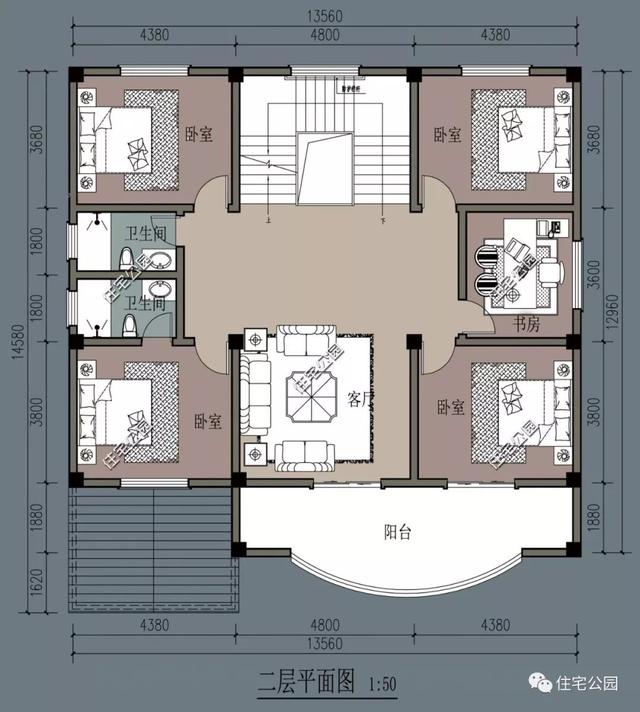 這棟歐式別墅建好之后，農村過年聚會再也不怕客人留宿