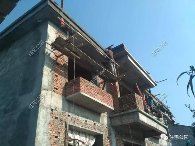 趁熱鬧來曬曬我的新房子，帶大院的兩層小洋樓，27萬蓋好美滋滋