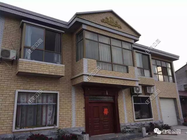 趁熱鬧來曬曬我的新房子，帶大院的兩層小洋樓，27萬蓋好美滋滋