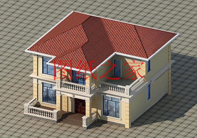 120平農村二層別墅，12X10米、10X12米兩種尺寸，25萬搞定！