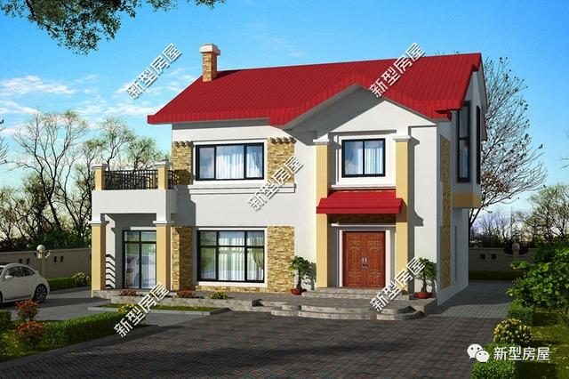 有了5套歐式農(nóng)村別墅圖紙，實現(xiàn)我的別墅夢就差宅基地和錢了！