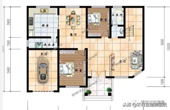 專為2026年建房者定制，7套帶車庫的農村小別墅，第5套最美！