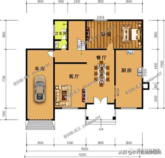 專為2026年建房者定制，7套帶車庫的農村小別墅，第5套最美！