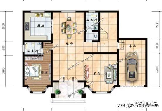 專為2026年建房者定制，7套帶車庫的農村小別墅，第5套最美！