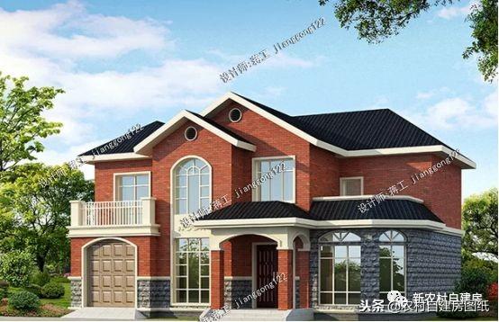 專為2026年建房者定制，7套帶車庫的農村小別墅，第5套最美！