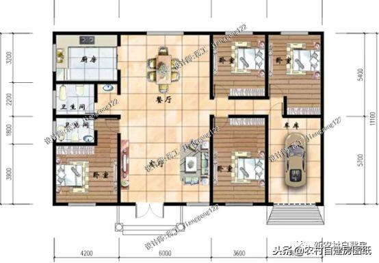 專為2026年建房者定制，7套帶車庫的農村小別墅，第5套最美！