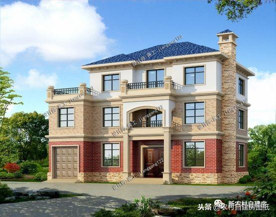 專為2026年建房者定制，7套帶車庫的農村小別墅，第5套最美！