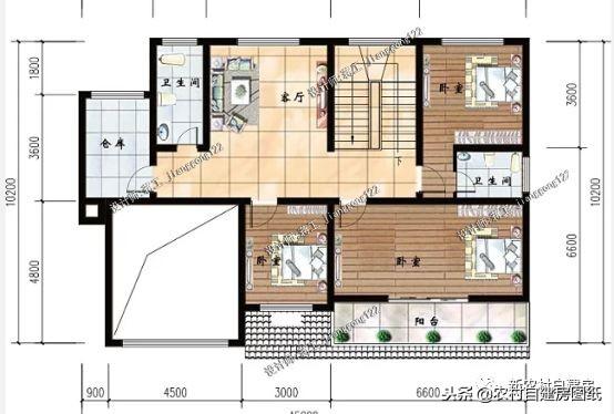 專為2026年建房者定制，7套帶車庫的農村小別墅，第5套最美！