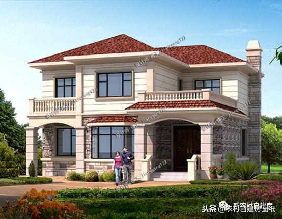 給父母建養老房，看看這5套帶煙囪的小別墅設計，柴火灶最接地氣