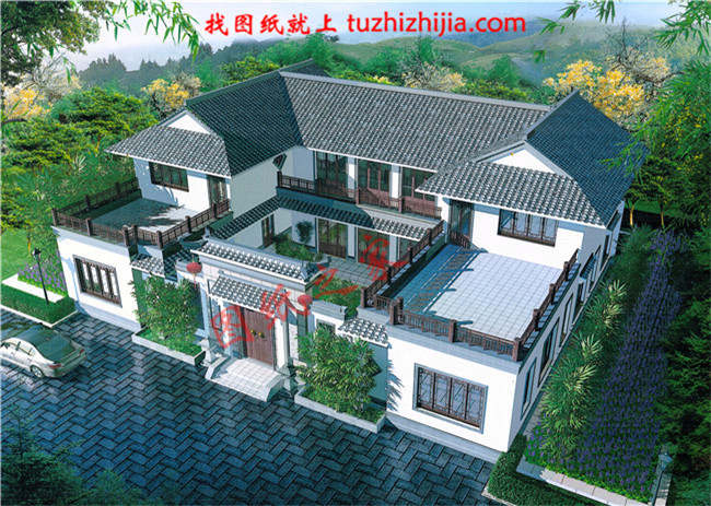 農村適合四合院圖片及設計圖，感受傳統文化的魅力！