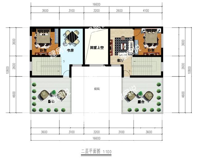 美進你心坎里的中式四合院別墅，這設計真是棒極了