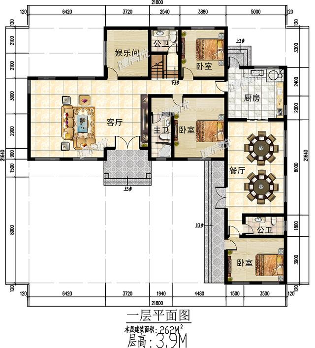 簡(jiǎn)單實(shí)用的三合院設(shè)計(jì)圖，造價(jià)非常低，建的人賺到了！