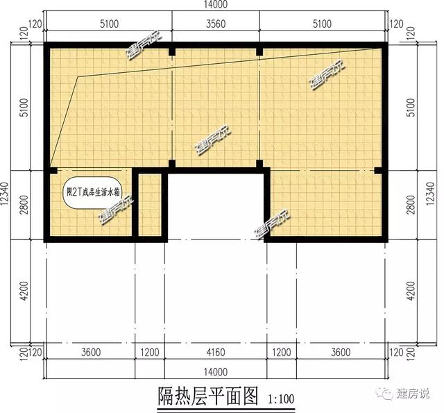 家里宅基地面積大，就蓋一棟四合院別墅，住得舒適又有面子