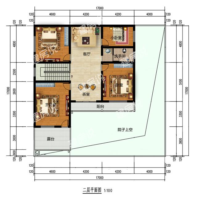 這套中式別墅設計還帶堂屋，舒適宜居接地氣，美麗動人！