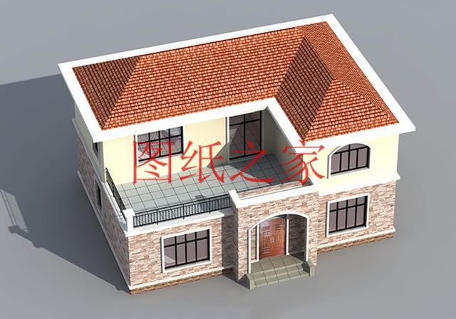 140平二層別墅，開間14米進深10米左右，四面通透、好看又實用！