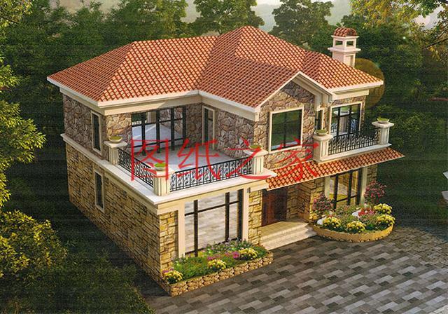 13X11米二層別墅，占地140平米造價只要25萬，非常美觀實用！