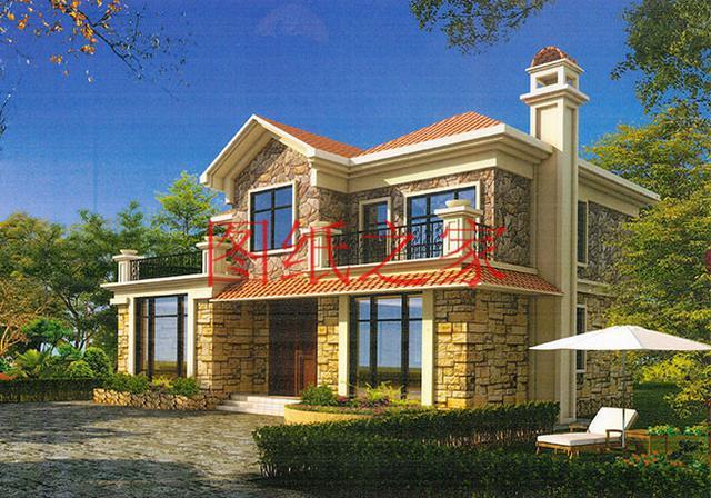 13X11米二層別墅，占地140平米造價只要25萬，非常美觀實用！