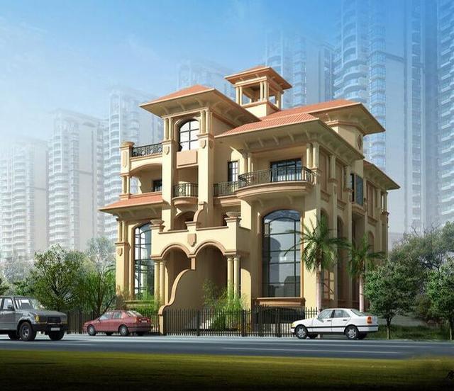 分享20套農村三層別墅效果圖，實力派顏值功能雙在線，絕對是農村一道靚麗風景