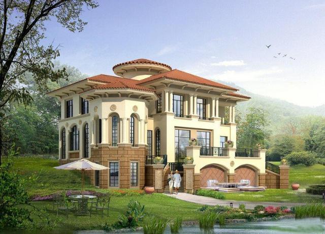 分享20套農村三層別墅效果圖，實力派顏值功能雙在線，絕對是農村一道靚麗風景