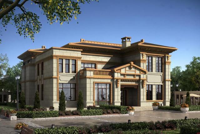 分享20套農村三層別墅效果圖，實力派顏值功能雙在線，絕對是農村一道靚麗風景