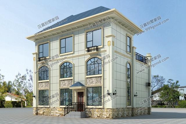 農(nóng)村建房一定要帶老人房！面寬12米的三層別墅設(shè)計(jì)，5室2廳帶健身房戶型超美