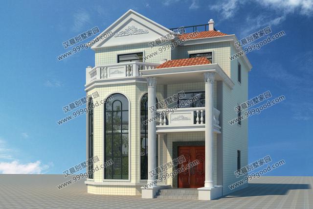 開間不到9米的農村三層別墅設計，占地100平米造價只要30萬！