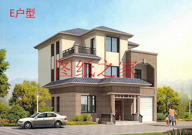 3套10X12米的三層別墅，7個臥室還帶露臺，美觀又實用！