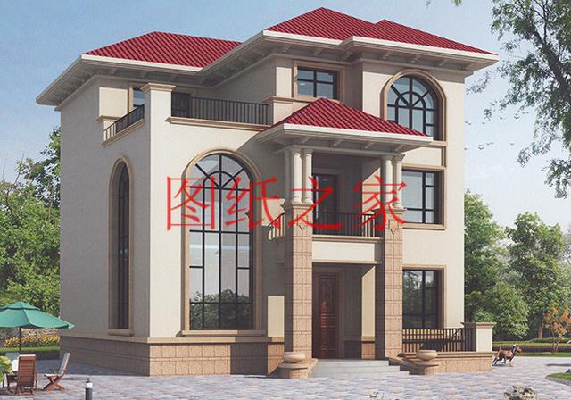 3套10X12米的三層別墅，7個臥室還帶露臺，美觀又實用！