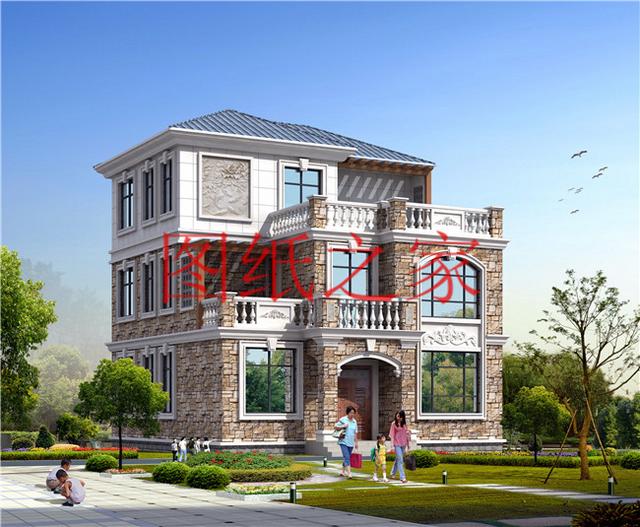 3套10X12米的三層別墅，7個臥室還帶露臺，美觀又實用！