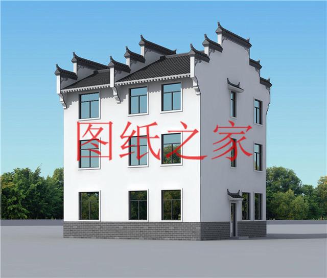 4套11X12米的三層自建房設計，溫馨宜居、經典大方，你喜歡嗎？