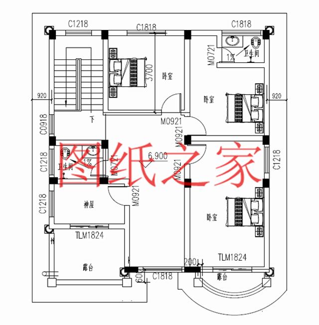 4套11X12米的三層自建房設計，溫馨宜居、經典大方，你喜歡嗎？