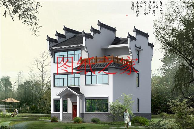 4套11X12米的三層自建房設計，溫馨宜居、經典大方，你喜歡嗎？