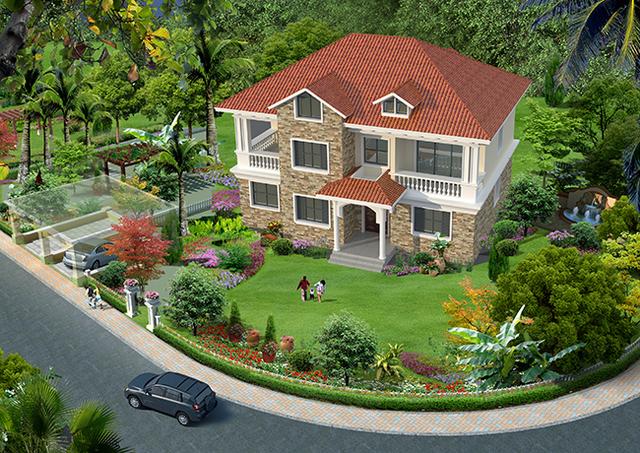 155平米的二層別墅，造價還不到30萬，簡單大氣、經濟實惠！