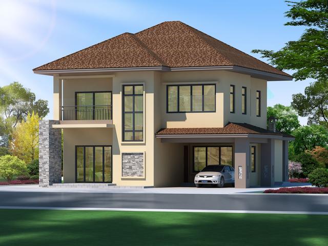 五套農村自建二層別墅設計圖，現代風格的最好看，歐式風格最便宜！