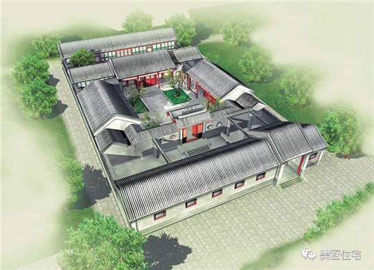 30款中式風格別墅效果圖，一二三層都有，像世外桃源一樣漂亮