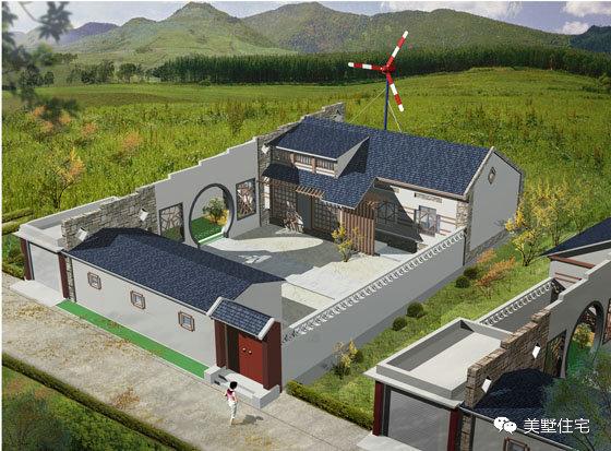 30款中式風格別墅效果圖，一二三層都有，像世外桃源一樣漂亮