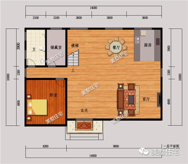 從上千套農村自己別墅設計圖中，挑選最好的5套送給你！