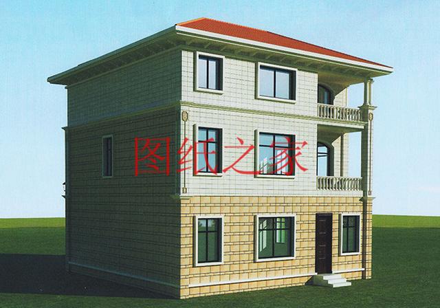 11X11米的三層別墅，戶型方正實用、時尚好看，一起來看看吧！