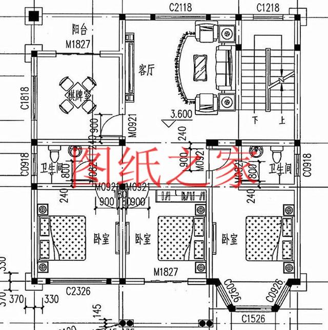 11X11米的三層別墅，戶型方正實用、時尚好看，一起來看看吧！