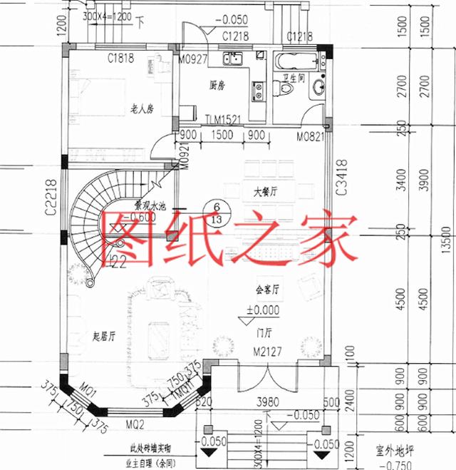10X13米農村三層小別墅，布局合理、溫馨宜居，你喜歡嗎？