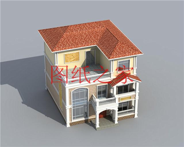 10X13米農村三層小別墅，布局合理、溫馨宜居，你喜歡嗎？