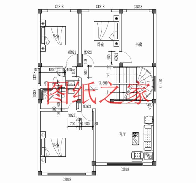 10X13米農村三層小別墅，布局合理、溫馨宜居，你喜歡嗎？