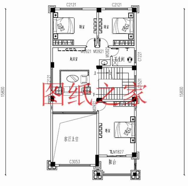 8X15米三層別墅設計，小面寬也能蓋出漂亮別墅，你覺得怎么樣？