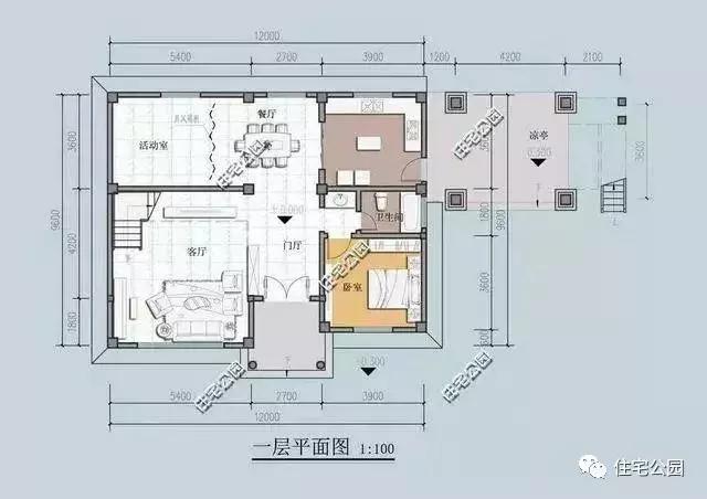 40萬建成農(nóng)村養(yǎng)老別墅，全村唯一的挑空客廳，真是美滋滋的！
