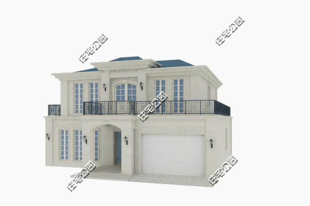 13X12米二層小別墅，浪漫優雅，回家蓋房就選這套設計